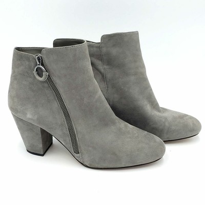 preete block heel bootie