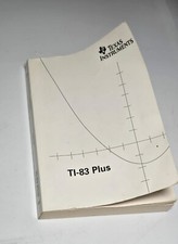 Texas Instruments TI-83 Plus Graphing Calculator Guide Book Manual Only