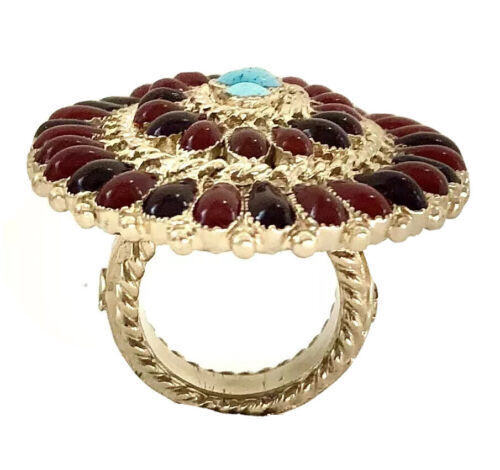 Chanel Heart Coco Mark Rhinestone US Size No. 6 Ring Pre Chanel Heart Coco Mark Rhinestone US Size No. 6 Ring Pre