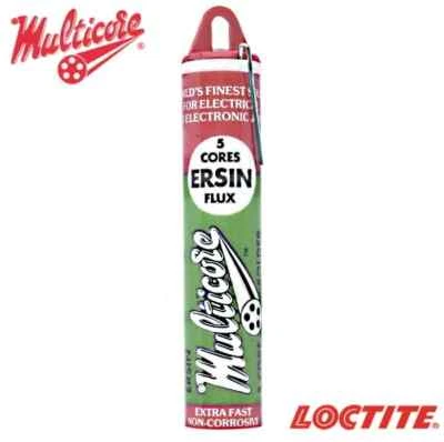 ELECTROVALUE Ersin Multicore Solder 5 Core Built In Flux Savbit Alloy Traditional , Free P/P