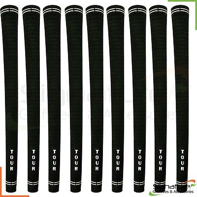 9 x Tour Pro Velvet Golfschlägergriffe + Griffband + Regripping Guide