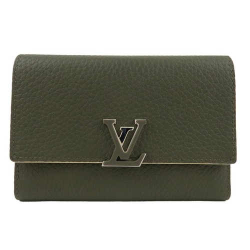 Louis Vuitton Portefeuille Capucines Compact Wallet M67662 Auth Used