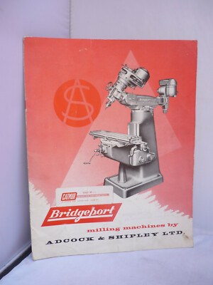 Bridgeport Milling Machines - Illustrated Brochure 1959 
