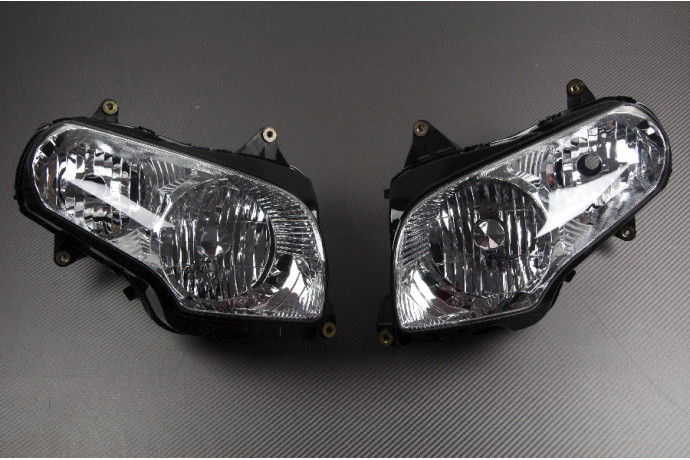 Phare Goldwing GL1800 double optique avant étanche et anti-jaunissement 2001-2011