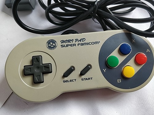 HORI Pad Controller HSJ-17 Pad for Nintendo Super Famicom Boxed/Tested-d0628- - Picture 3 of 12