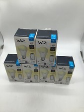 WiZ Connected Daylight 60W A19 Smart WiFi Light Bulb Lot of 6 