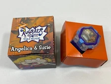 Vintage 2000 Nickelodeon Rugrats In Paris ChatBack Watch Angelica & Susie Box