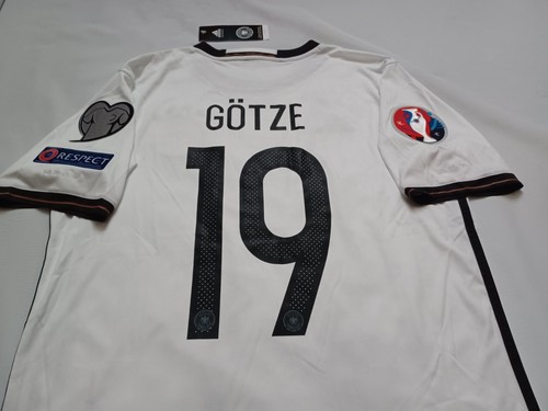 Germany National Soccer Team Mario Gotze Adidas Climacool Jersey Size S New - Picture 5 of 10
