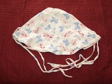 BONNET/SUN HAT 1940s/1950s - Vintage Garden Bonnet - Multiple Ties