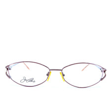 Joan Collins Eyeglasses JC9897 Rose Gold Oval Full Rim Frames 56 16 145 mm