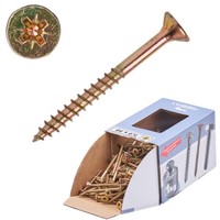 Spanplattenschrauben 5X50 PZ2 Verzinkt Senkkopf Teilgewinde 1Kg Holzschrauben