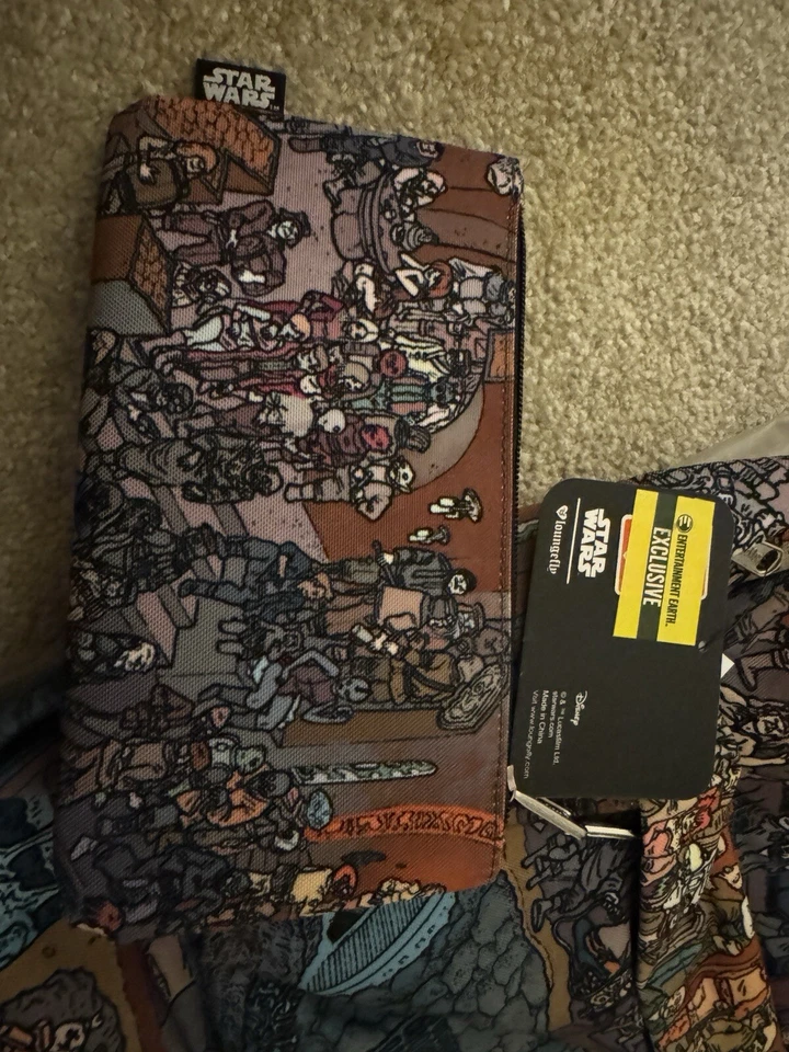 Mochila Loungefly Star Wars - Entertainment Earth San Diego Comicon Exclusiva Foto 2 de 4