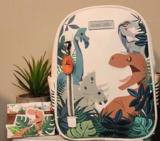 Bioworld Jurassic Park Tropical Mini Backpack & Cardholder