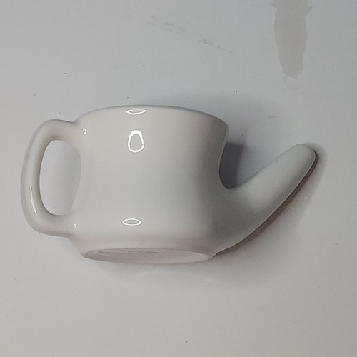 New Ancient Secrets Nasal Cleansing Pot crafted from lead-free ceramic - Picture 7 of 8