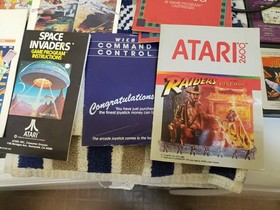 Atari 2600 Game Console Lot UNTESTED