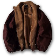 Japanese Fleece Jacket Men Winter High Quality Thicked Jacket Korean Coats