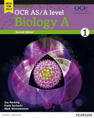 OCR ASA level Biology A Student Book 1  ActiveBook by Sue Hocking 9781447990796