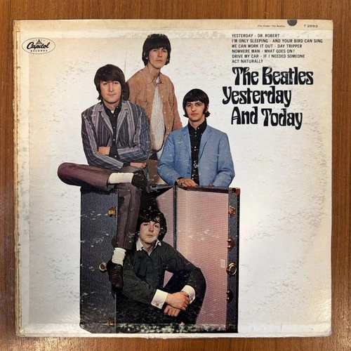 Beatles Yesterday Today LP - Capitol T 2553 VG Vinyl 1966 Mono! RIAA 3 Scranton