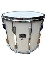 CB Drums Kaman 10 Lug marching snare drum White 14X12 New Old Stock