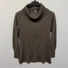 Smartwool Women Cowl Neck Pullover Sweater XL X-Large Merino Wool Blend D053 -25