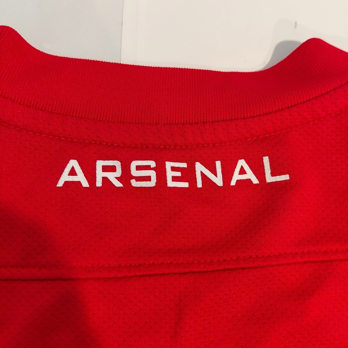Nike Arsenal Dri-Fit Soccer Jersey Fly Emirates 125th Anniversary