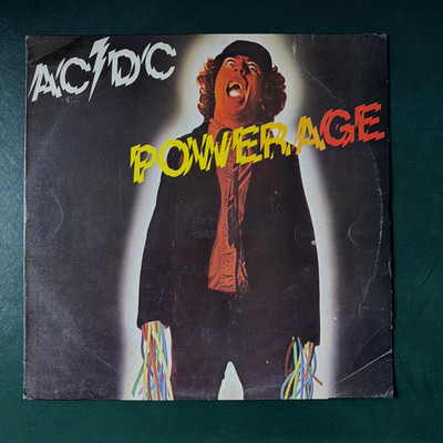 AC/DC - POWERAGE Australian LP Black Albert - Vinyl