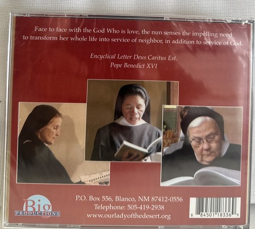 Journey of Trust Chants Monastery Of Our Lady Of The Desert (CD) New Sealed - Picture 2 of 4