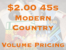 $2 Jukebox 45s - Modern Country - G - EX - Flat $5.00  Shipped - EJ23