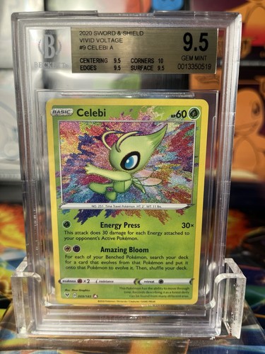 Celebi graded BGS 9.5 for sale on eBay