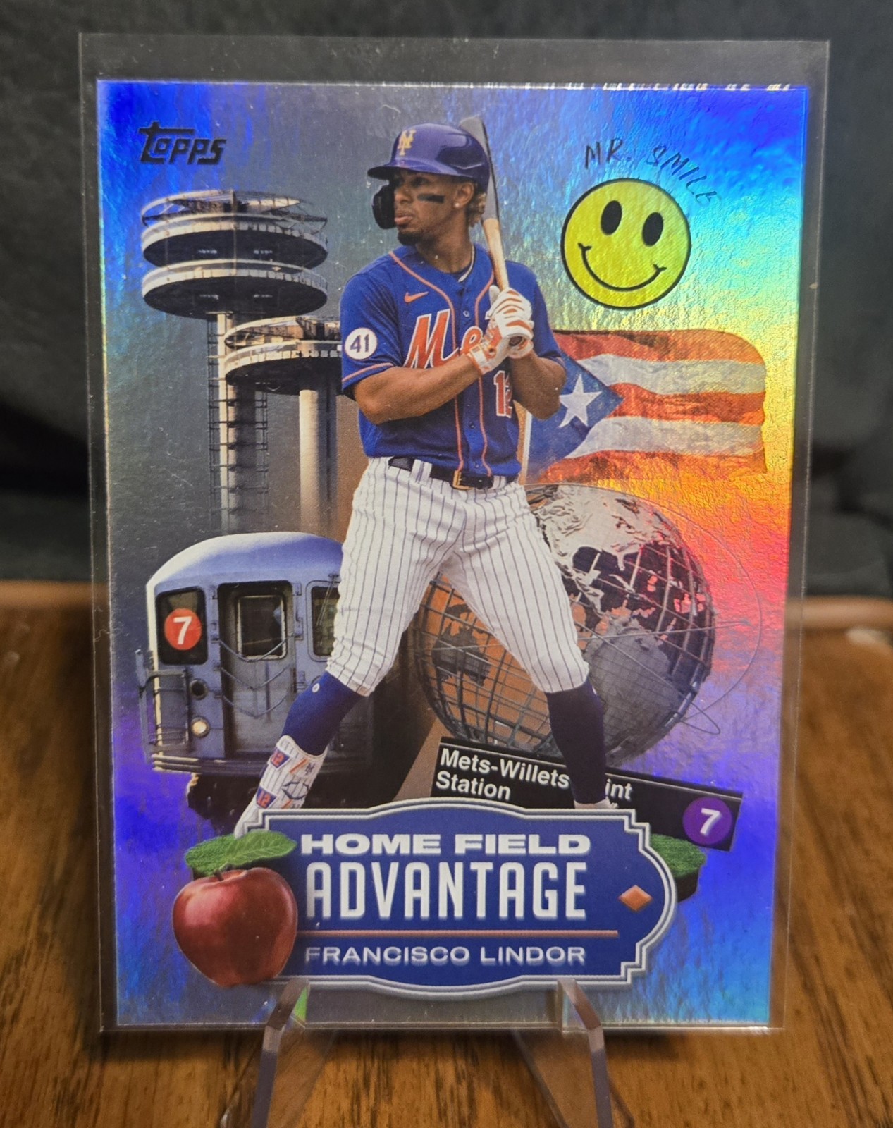 2023 Topps Series 1 - Home Field Advantage Francisco Lindor #HA-4