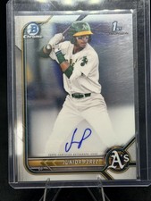 2022 Bowman Chrome - Prospect Autographs Junior Perez #CPA-JP (AU, RC)