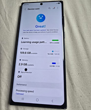 Samsung Galaxy S22 Ultra 128GB Black 8GB RAM Smartphone Handset Only