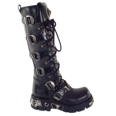 New Rock Unisex Stiefel Tall Boot M272 Reactor Toberas mit Schnallen 7019