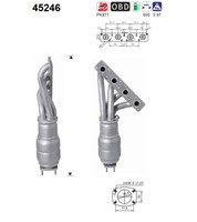 AS 45246 Katalysator FüR BMW 1 E81 E87 E88 3 E90 E91 1.6 2.0 06.04-12.13