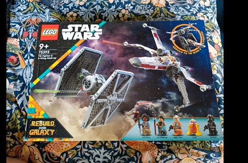 LEGO Star Wars 75393 TIE Fighter & X-Wing Mash-up Set - Rebuild the Galaxy