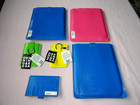 6 Ordning & Reda Leather Phone Tablet Cases 3 Large 3 Small Blue Red New NWT