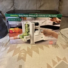 Spiralizer 5-Blade Spiral Vegetable Slicer Pre-Owned Good Condition Original Box
