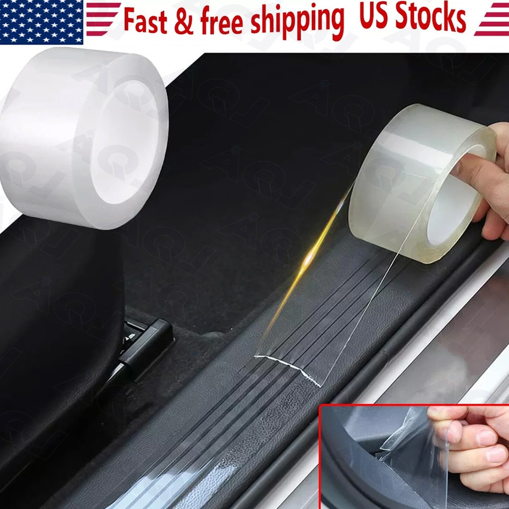 For Silverado Car Door-Plate Sill Scuff Cover Scratch Decal Sticker Protector-