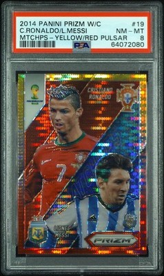 2014 Panini Prizm World Cup - Matchups Lionel Messi, Cristiano
