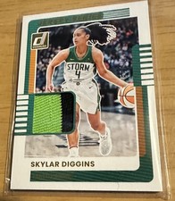 2025 Panini Donruss WNBA Skylar Diggins Jersey Series Two Color Prime Patch #/25