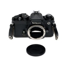 Nikon FE 35mm Film Manual Focus SLR Camera Body Black Fair Condition