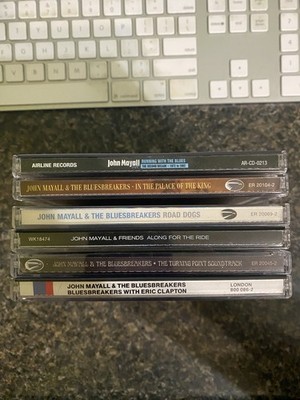 John Mayall RARE OOP 6 CD LOT Bluesbreakers Turning Point Ride Road Palace Live