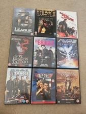 Action, Thriller & Sci-Fi DVD Bundle - 9 Movies (Top Gun, Hellboy, In Bruges)