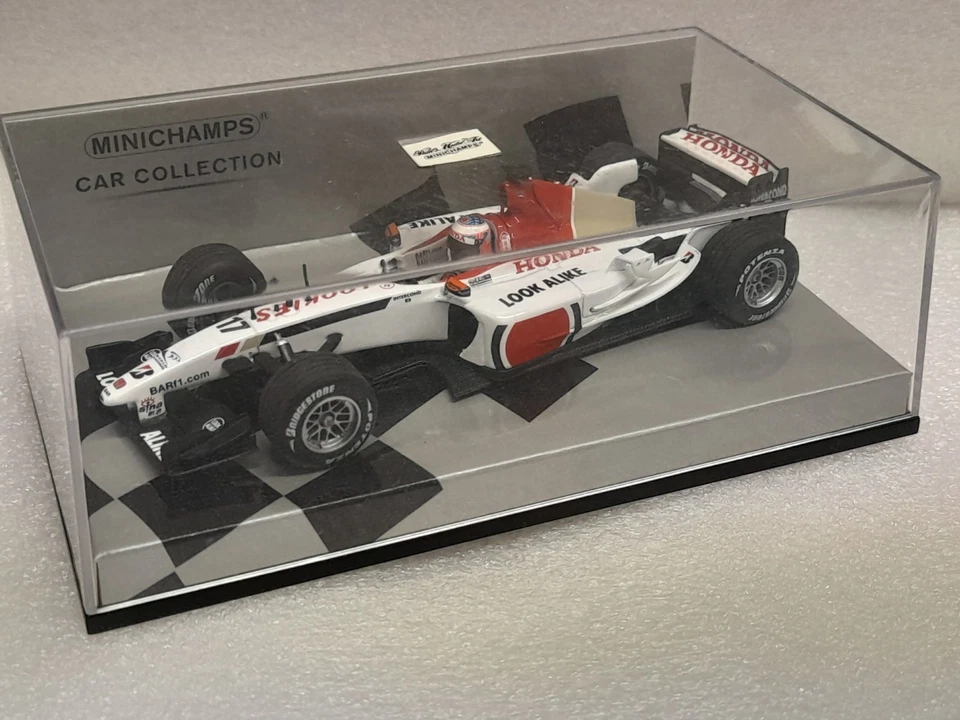 Minichamps 433 030017 B.A.R. Honda 005 #17 J.Button 2003 1/43 - Immagine 2 di 2