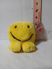 NEW with tags PUFFKINS Happy 6684 Smiley Face Smile Smiles yellow SWIBCO 1994