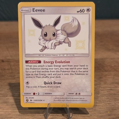 The Pokémon Company Eevee SV41/SV94 Hidden Fates Shiny Vault Holo