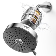 Filtered Shower Head COMBO for Healthier Skin Hair 3 Mode High Pressure...