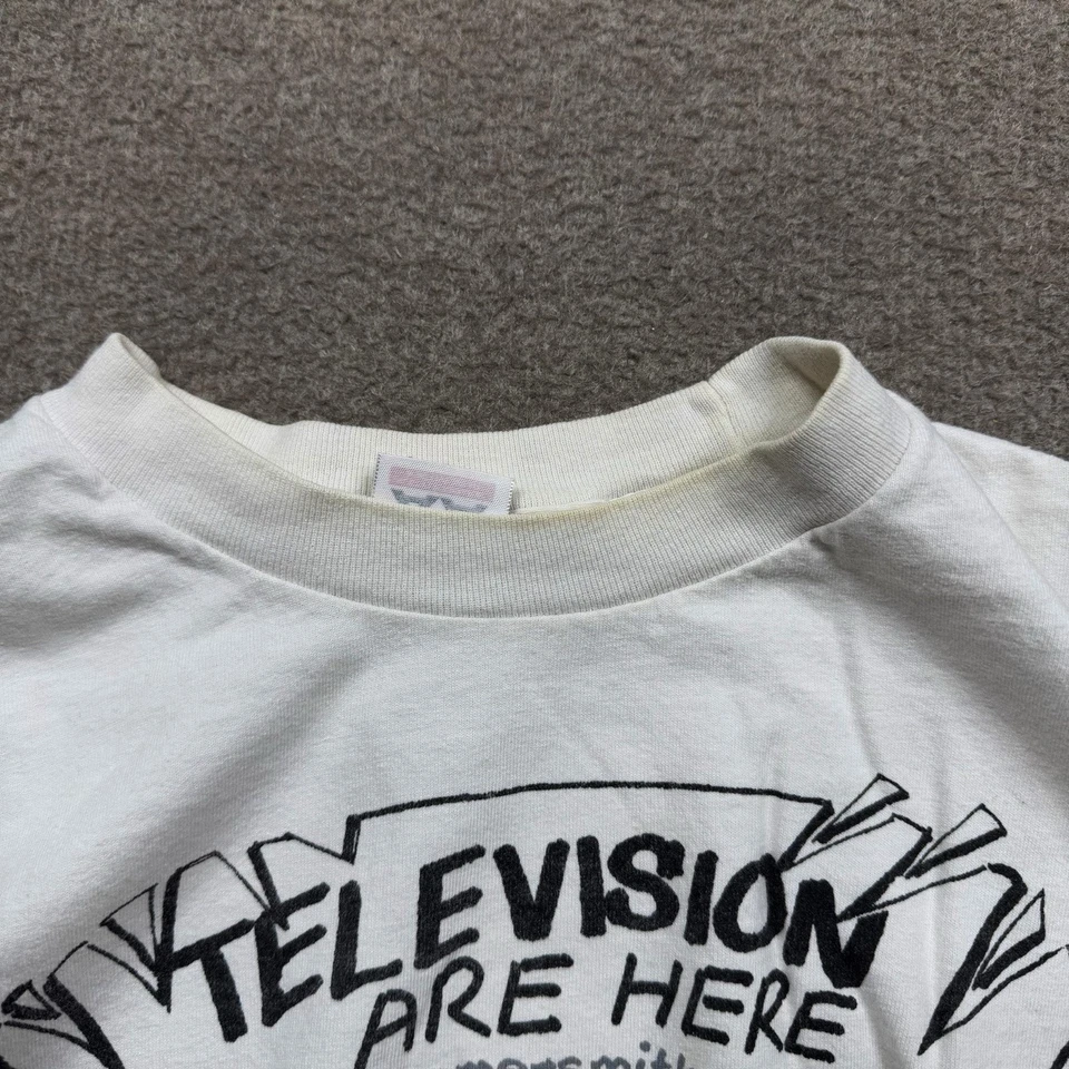 Television Band Marquee Moon Rare Tshirt sz M White - Image 4 of 4