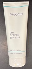 New PROACTIV DEEP CLEANSING BODY WASH 9 oz Acne Treatment 02/24 2024 Cleanser