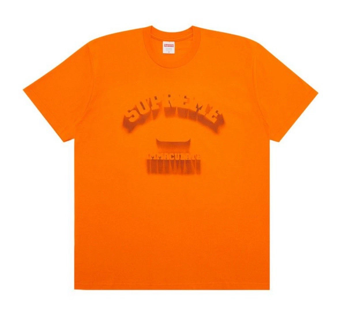 Tee shirt manches courtes Supreme Shadow « Orange » homme taille M authentique